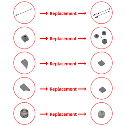 MOC Horizons – blocs de construction de jeu Deathbringer, blocs de construction, Machines de combat, Chariot à l'ancienne, jouet en brique, cadeau