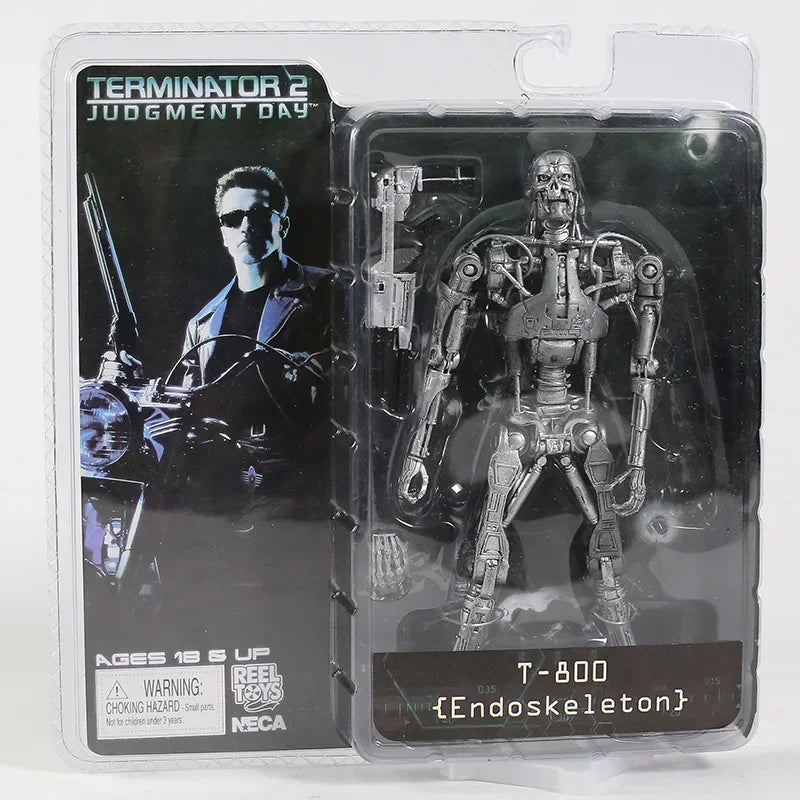 NECA Terminator 2: jour du jugement T-800 Arnold Schwarzenegger figurine en PVC modèle à collectionner jouet 7 "18 cm