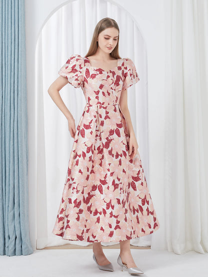Robe de Soirée Longue en Jacquard pour Femme, Tenue Élégante, Brodée, Luxueuse, Formelle, pour Banquet, Nouvelle Collection Été 2024
