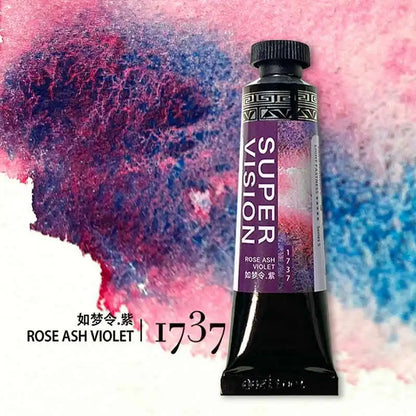 Super Vision – ensemble de tubes de peinture aquarelle en couches, 15ml, 10 couleurs, niveau maître, pour peinture, dessin, fournisseurs d'art