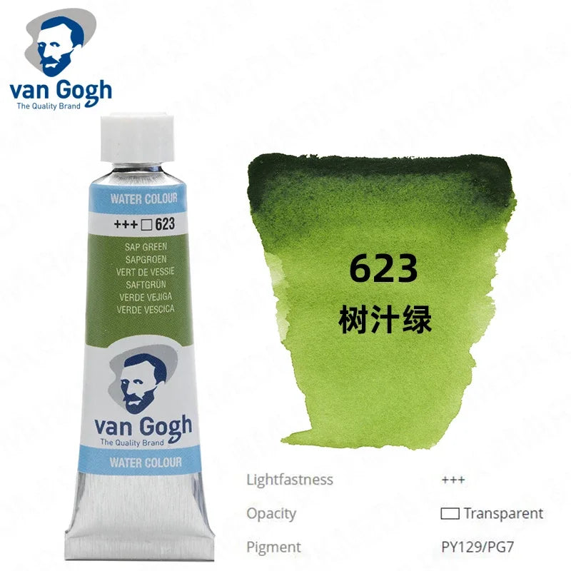 Talens Van Gogh – peinture aquarelle, Tube de 10ml,