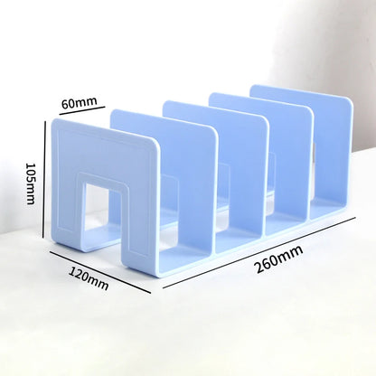 Serre-livres multi-usages à 4 grilles,