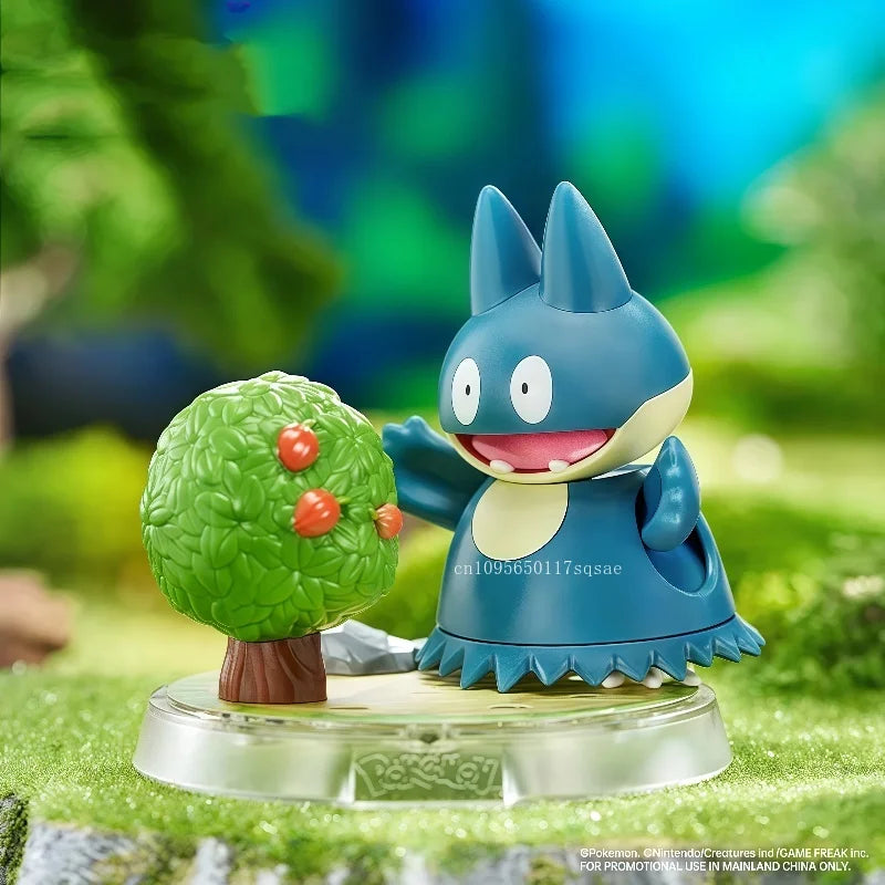 Bloc de construction Pokemon BLOKEES, Pikachu Eevee, écureuil, Charcadet, ronflex, Anime, ornements faits à la main, modèle de jouets, cadeau Surprise, nouvelle collection