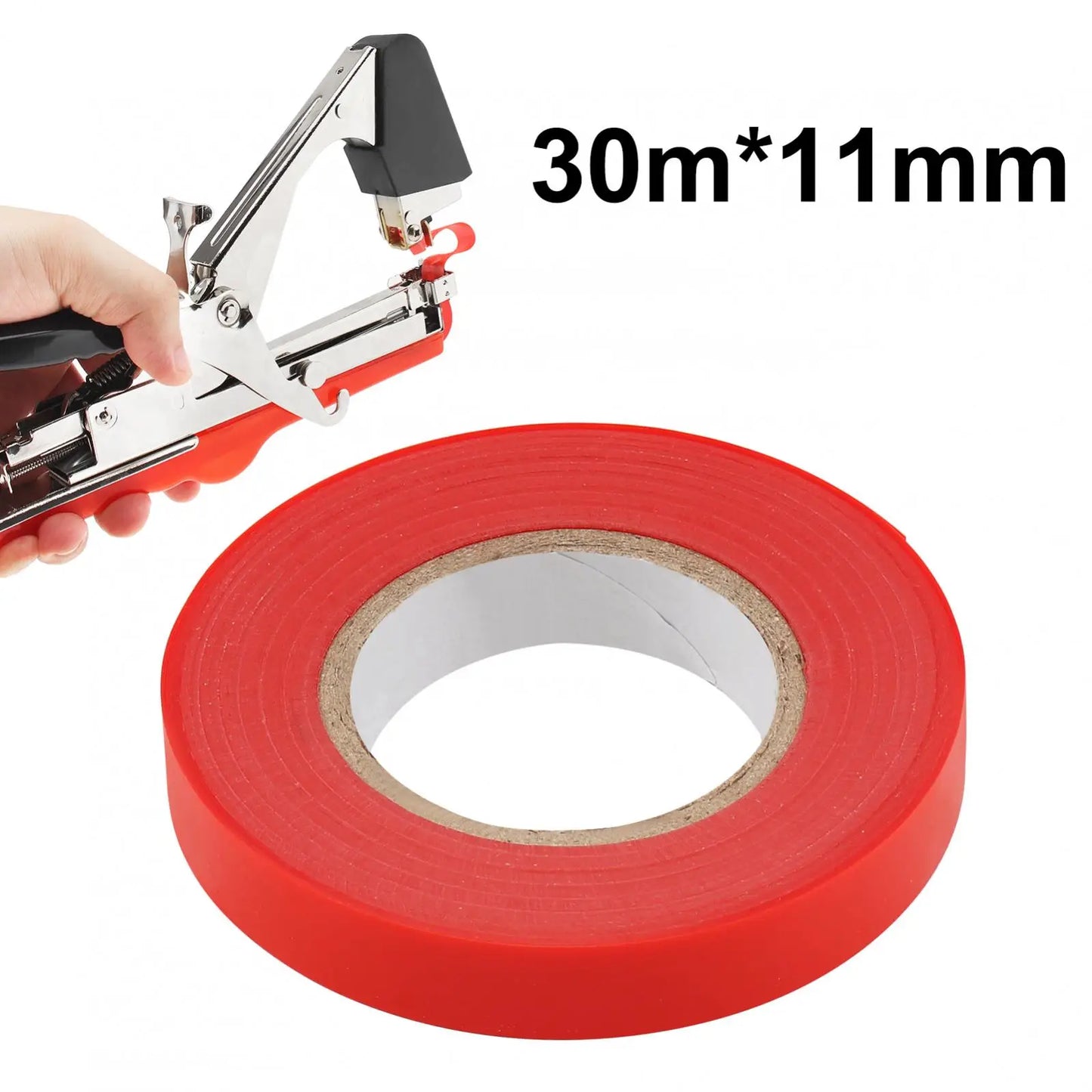 TomTagand-Ruban adhésif en plastique pour plantes, outils de jardin, machine à attacher, outil pour raisins et framboises, 20 pièces