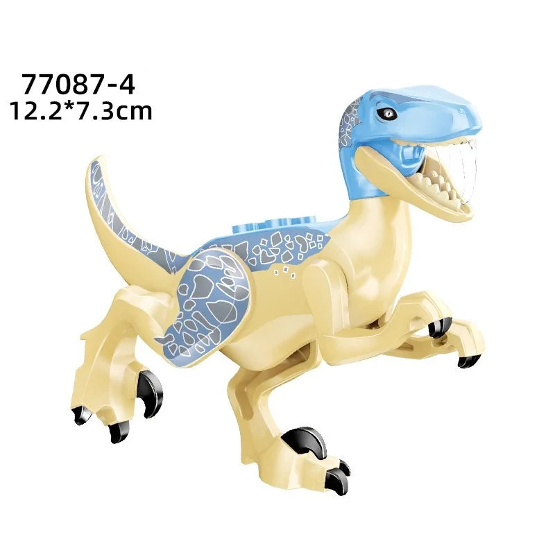 Mini bloc de construction jouet dinosaure jurassique Puzzle Animal tyrannosaure Rex ptérosaure bloc de construction jouet cadeau pour enfants