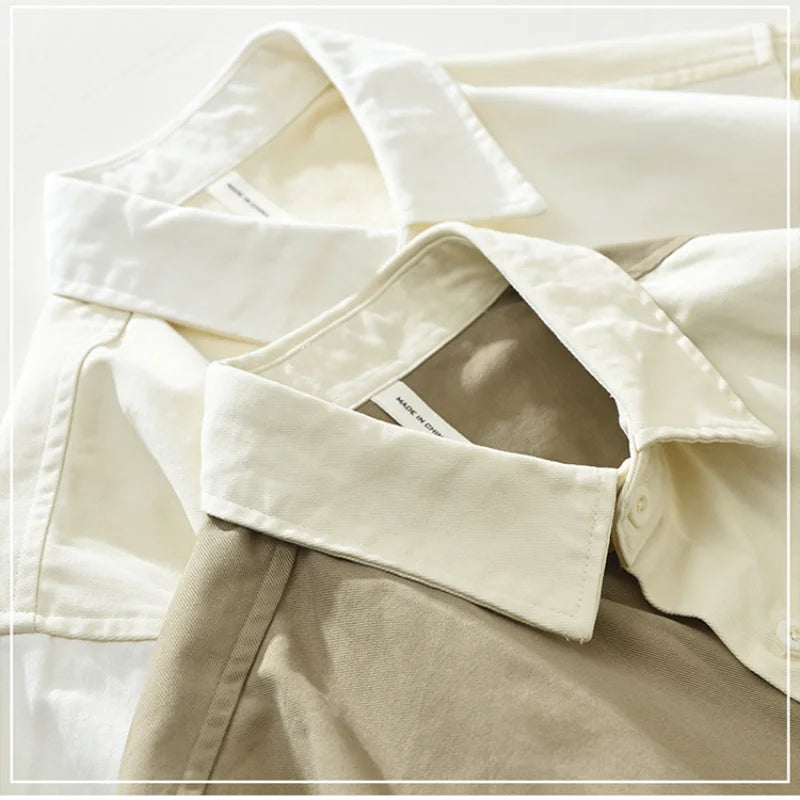 Chemises patchwork vintage pour hommes, vêtements décontractés, chemises minces à manches longues, 100% coton, CM7291