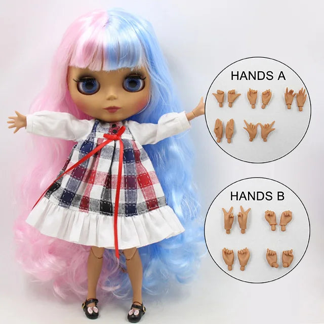 ICY DBS Blyth – poupée 1/6 bjd, jouet mixte coloré, yeux aléatoires, couleurs personnalisées, cadeau anime pour filles