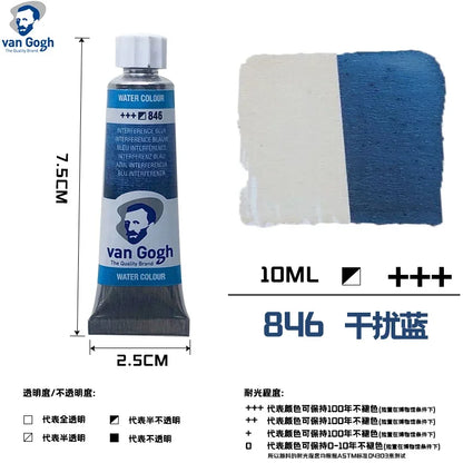 Talens Van Gogh – peinture aquarelle, Tube de 10ml,