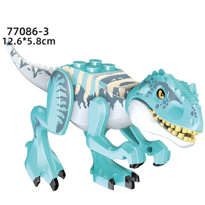 Mini bloc de construction jouet dinosaure jurassique Puzzle Animal tyrannosaure Rex ptérosaure bloc de construction jouet cadeau pour enfants