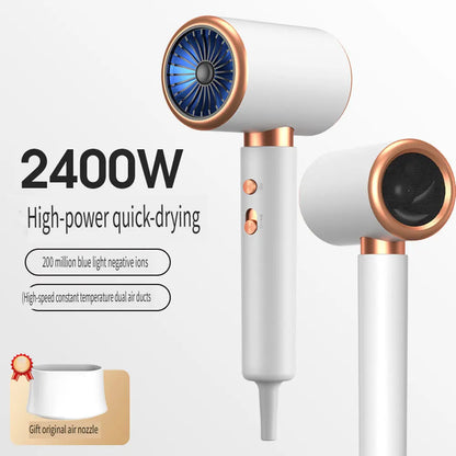 Sèche-cheveux professionnel 3ème vitesse, sèche-cheveux à ions négatifs avec fonction de brosse à Air à vent chaud et froid, outil de Salon à forte puissance