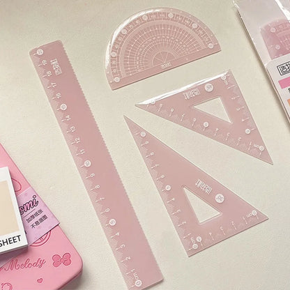 Ensemble de règles de 4 pièces/ensemble 15/20CM,