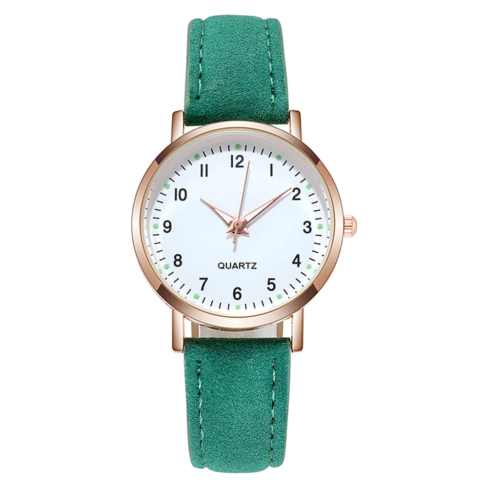 montre pour femme mode décontracté Simple Vintage petit cadran Quartz
