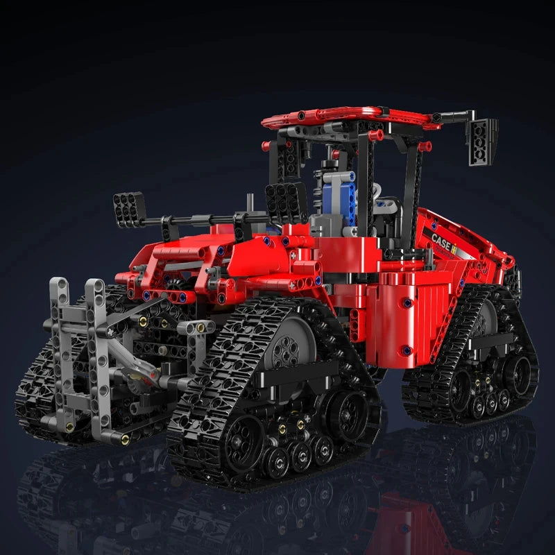 Nouveauté 1698 pièces techniques pneumatiques inoler tracteur bâtiment nuit MOC-35270 tracteur assemblage modèle briques jouets pour enfants cadeaux