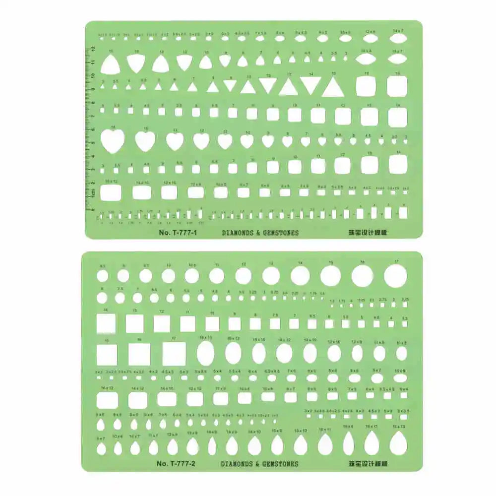 Kit de règle pochoirs