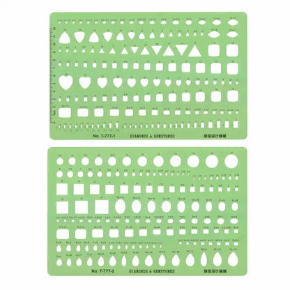 Kit de règle pochoirs