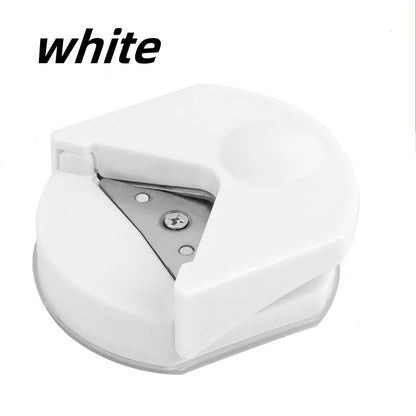 Machine de découpe de trous de papier arrondis à rayon de coupe-papier pour Photos de Film scellé en plastique, coupe-Photo incurvé à feuilles mobiles, papeterie