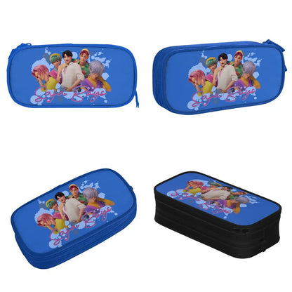 Joli SAJA garçons chasseurs de démons trousses à crayons