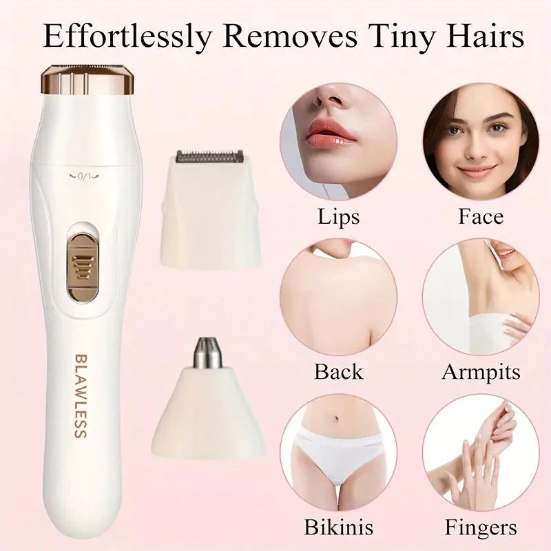 Rasoir électrique pour femmes rasoir féminin tondeuse Bikini rasoirs pour dames corps aisselles jambes Portable épilateur indolore