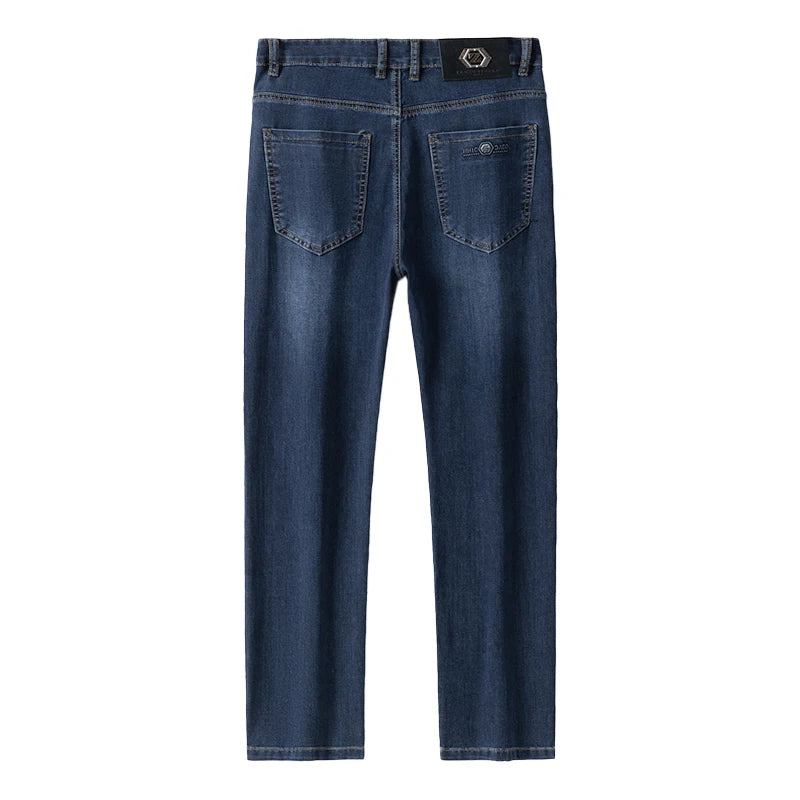 Jean d'affaires droit en Denim, Ultra-fin, respirant, ample, nouvelle collection 2025