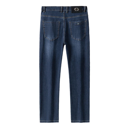 Jean d'affaires droit en Denim, Ultra-fin, respirant, ample, nouvelle collection 2025