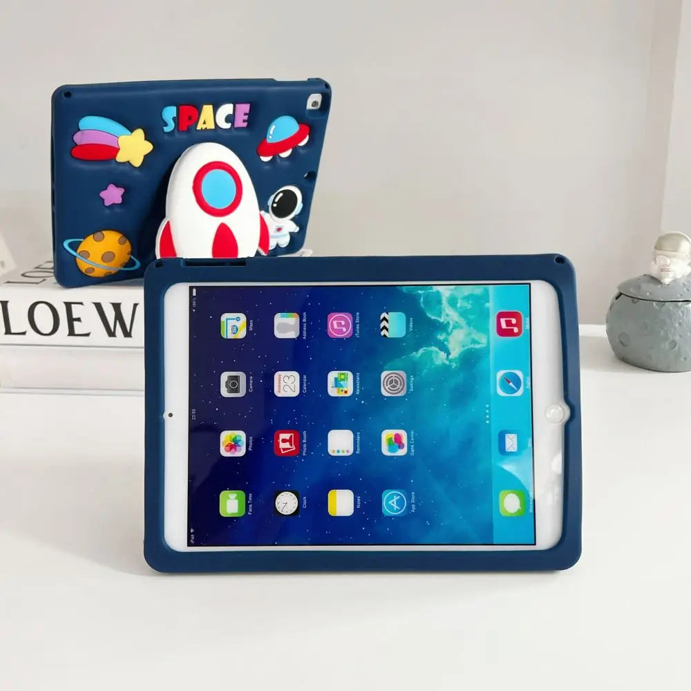 Étui pour enfants avec support de fusée télescopique