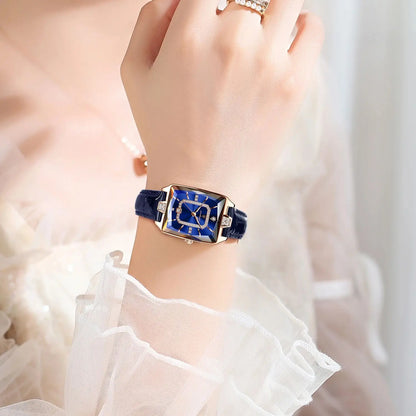 POEDAGAR classique luxe femmes montres étanche en cuir Date mode femme montre élégante de haute qualité Quartz femmes montre-bracelet