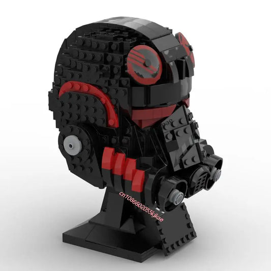 Nouveau 671 pièces MOC célèbre star film personnage Iden Versio casque modèle bricolage idées créatives enfant jouet assemblage Puzzle cadeau d'anniversaire