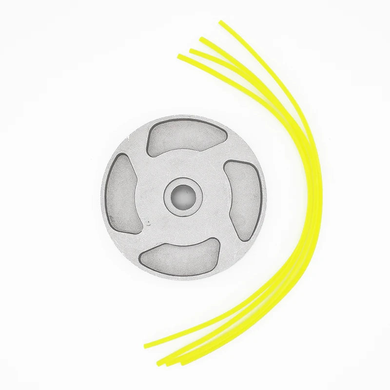 Tête de débroussailleuse universelle avec quatre lignes de coupe pour débroussailleuse