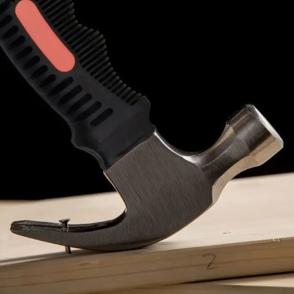 Extracteur de clous pratique, marteau en fer pour le travail du bois, marteau domestique, outil de quincaillerie, petit marteau pour un usage facile, 1/2 pièces