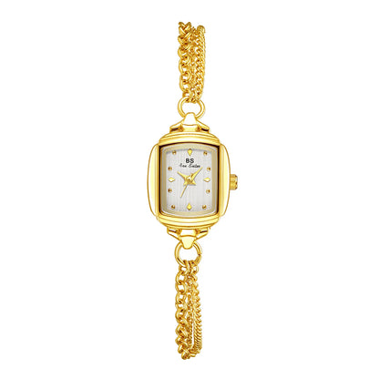 montres Simple Bracelet bleu clair petite montre pour femmes Original argent Quartz