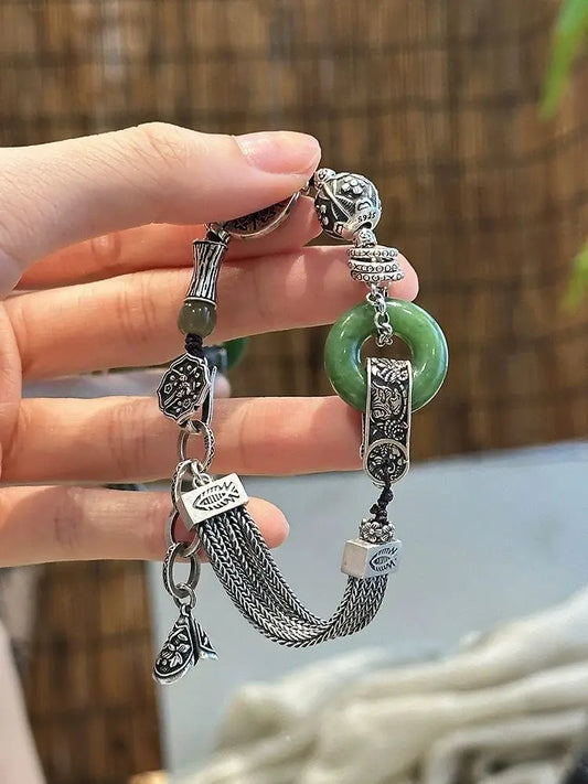 Nouveau bracelet classique en perles d'inspiration chinoise –