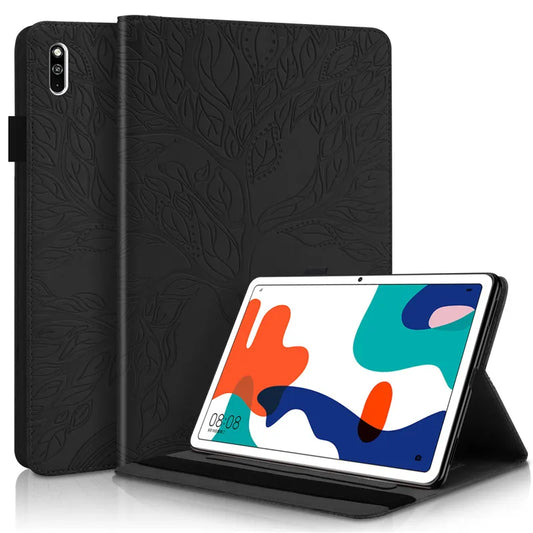 3D Embossed Tree For Huawei MatePad 10.4 BAH3-AL00 BAH3-W09 BAH4-L09 W09 2022 Case Soft TPU Tablet Cover