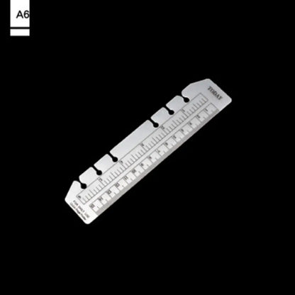 séparateur de page noir, règle multifonctionnelle souple,