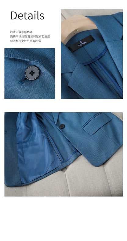 AIyssa-Pantalon de costume à manches courtes, tempérament élégant, design unique, printemps et été, nouveauté 2022