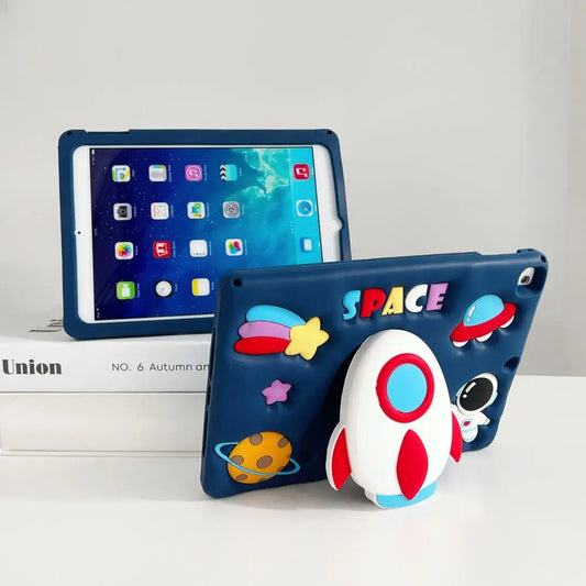 Étui pour enfants avec support de fusée télescopique