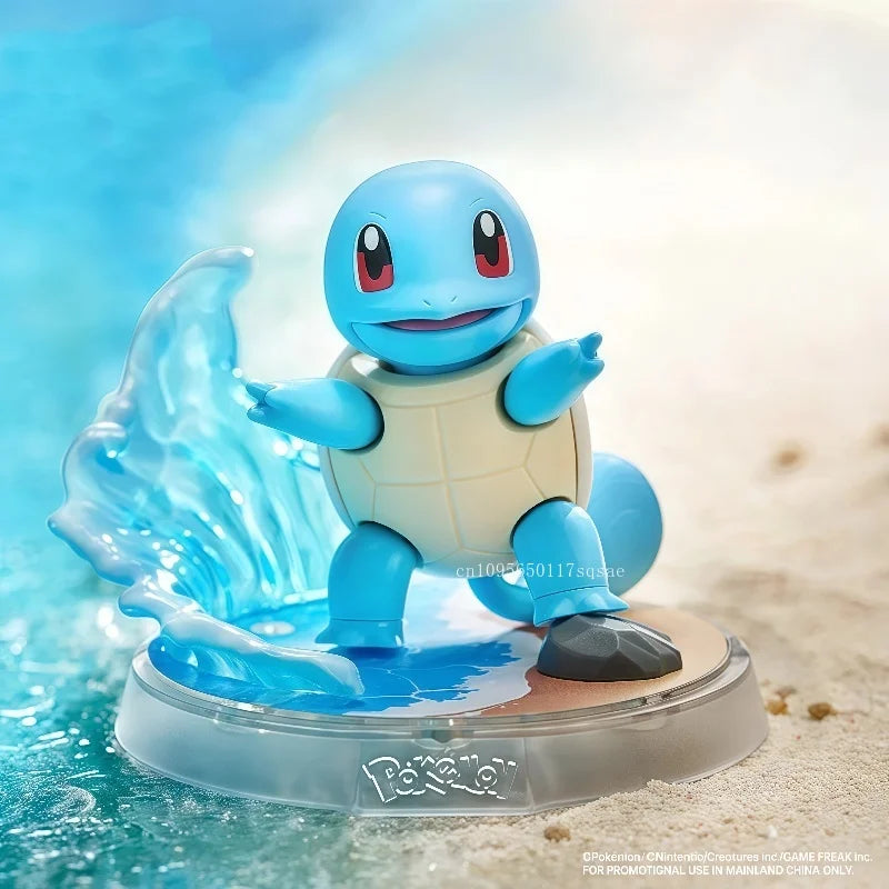 Bloc de construction Pokemon BLOKEES, Pikachu Eevee, écureuil, Charcadet, ronflex, Anime, ornements faits à la main, modèle de jouets, cadeau Surprise, nouvelle collection