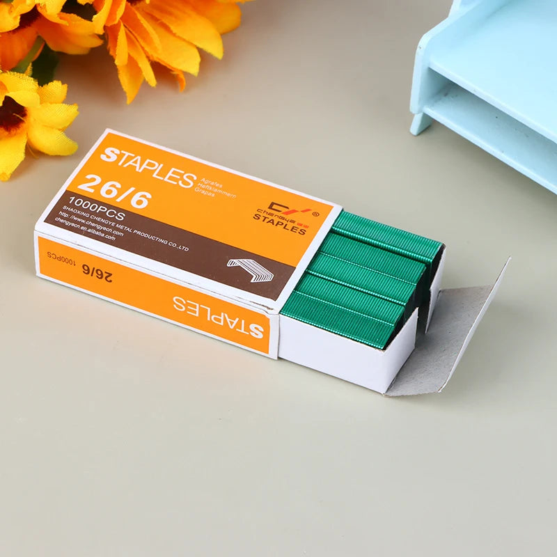 1000 pièces/boîte 5.3*1.3cm agrafes