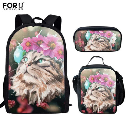 3 pièces/ensemble sacs d'école