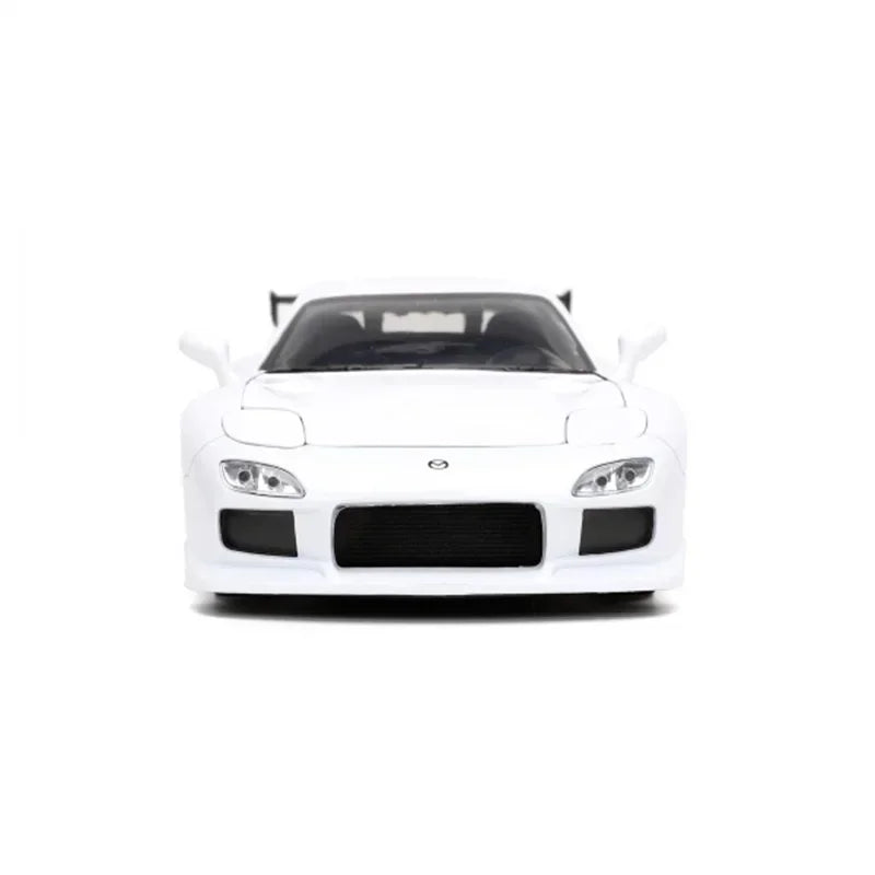 Jada 1:24 1993 Mazda RX-7 jas7 Haute Simulation Diecast Voiture En Alliage De Métal Modèle De Voiture Jouet Pour Enfants Cadeau Collection J214