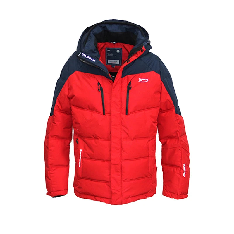 TALIFECK – veste d'hiver rembourrée en coton pour Homme, manteau matelassé de haute qualité, Patchwork, parka, taille européenne, vêtements