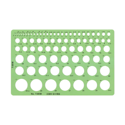 Kit de règle pochoirs