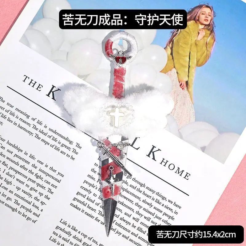 Lettres ventilées en acier inoxydable, épée n'a pas été aiguisée,