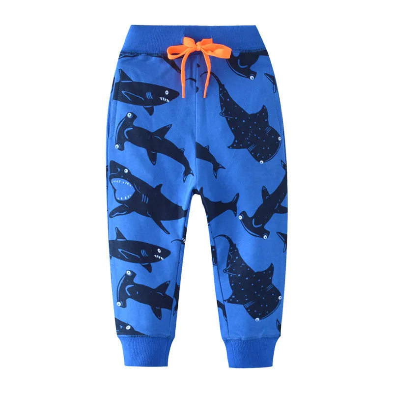 Saut mètres 2-7T garçons filles pantalons de survêtement pantalons pour enfants animaux automne hiver bébé vêtements enfant en bas âge enfants pantalons complets Costume