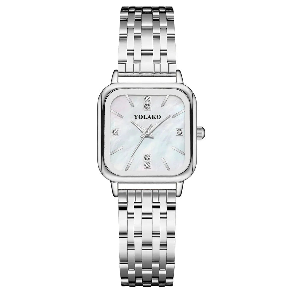 MAYZHISU-Montres simples pour femmes, montre fine rétro, montre-bracelet de luxe à quartz