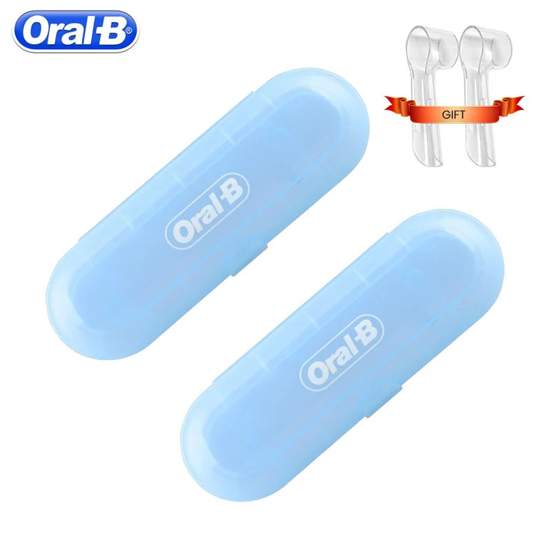 Oral B – étui de voyage Original, boîte de rangement pour poignée de brosse à dents électrique Portable, couvercle Anti-poussière pour Oral B D12 DB5010 ORDB5510K D100