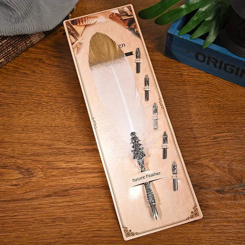 Stylo plume vintage, a tremper dans l'encre