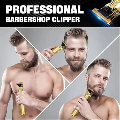Tondeuse à cheveux électrique Portable USB, charge rapide, Vintage, sans fil, pour barbiers, Machine de coupe de cheveux, nouveauté 2025