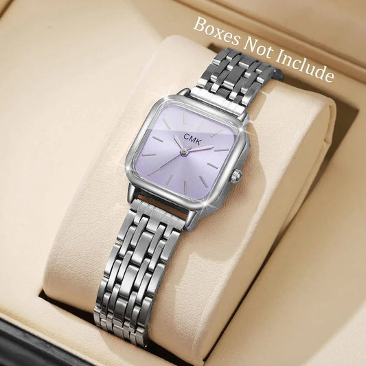 Mode carré femmes  montre-bracelet à Quartz  (sans boîte)