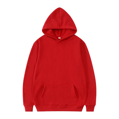 Nouvelle mode hommes sweats à capuche femmes pull printemps automne sweat à capuche décontracté sweats à capuche de couleur unie surdimensionné noir sweat F