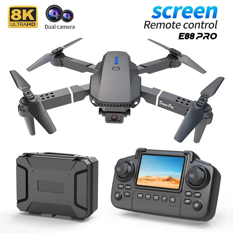 Pour XIAOMI E88PRO Drone 8K 5G professionnel HD double caméra photographie aérienne télécommande avion quadrirotor jouets 15000M 2025